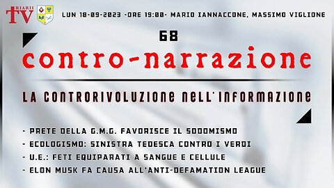 CONTRO-NARRAZIONE NR.68 - MARIO IANNACCONE, MASSIMO VIGLIONE