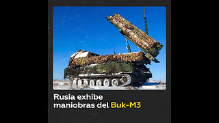 Buk-M3 ruso en acción: maniobras de defensa en la República Popular de Lugansk