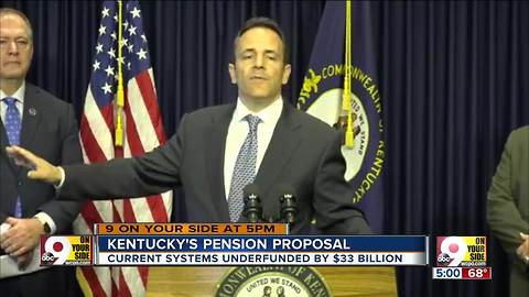 Kentucky seeks big pension changes to stem tide of red ink