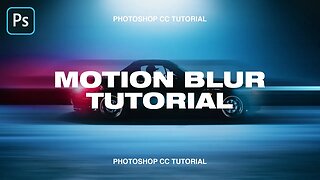 FAKE Motion Blur Effect! - Photoshop CC Tutorial (2020)