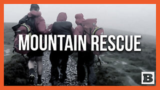 Mountain Rescuers SAVE Hiker Who Slipped, Cut His Face