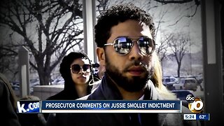 Prosecutor comment on Smollet indictment