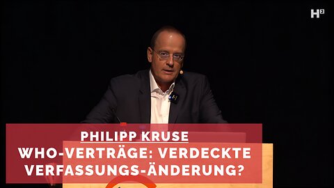 Philipp Kruse über das Endziel der WHO: Den Aufbau einer Pandemie-Industrie in Kartellform