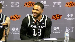 Kansas State Basketball | Johnson, Nowell, Sills Press Conference | K-State 73, Oklahoma State 68