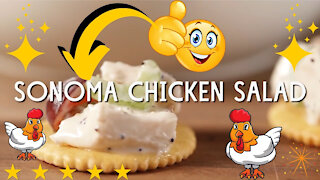 Mouthwatering Sonoma chicken salad recipe