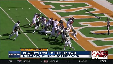 Baylor defeats Cowboys 35-31 in Waco