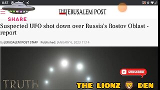 "UFO SHOT DOWN?? - DON'T BELIEVE THE HYPE!!"