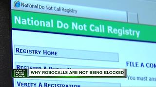 Why robocalls are not being blocked