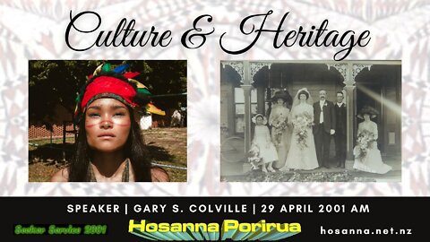 Culture and Heritage (Gary Colville) | Hosanna Porirua