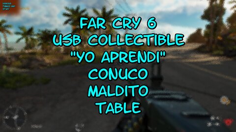 Far Cry 6 USB Collectible "Yo Aprendi" by Danay Suarez Conuco Maldito