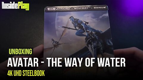AVATAR - THE WAY OF WATER ★ 4K UHD STEELBOOK // InsidePlay Unboxing