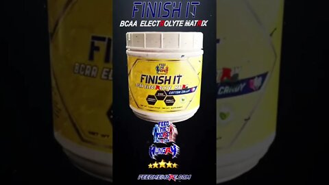 Finish It BCAA Electrolyte Matrix by Ryback’s Feed Me More Nutrition