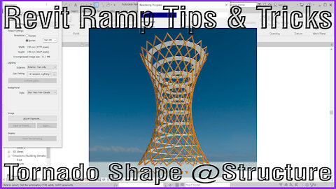 Revit Tornado Shape with Ramp & Structure Tutorials
