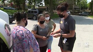 Local health center goes door to door