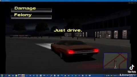 Driver 2 PS1: survival with tiktok filter