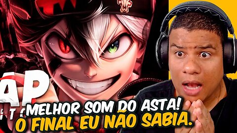 REAGINDO a ANTI MAGIA | ASTA (Black Clover) | KAITO | React Anime Pro