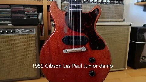 1959 Gibson Les Paul Junior demo