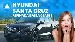 Nova Hyundai Santa Cruz 2023 de 285 CV - Refinada e de alta classe