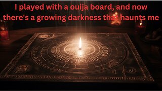 I played with a Ouija board, and now there's a growing darkness that haunts me | r/nosleep story