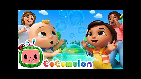 Play Outside Bubble Song|CoComelon Nursery Rhymes &kids song