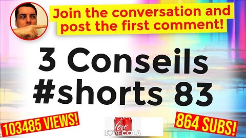 3 Conseils #shorts 83