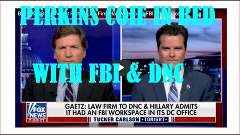 FBI IN BED WITH NOTORIOUS CLINTON LAW FIRM PERKINS COIE
