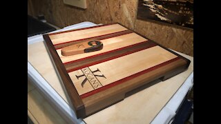 Custom Made Hard Wood cutting board