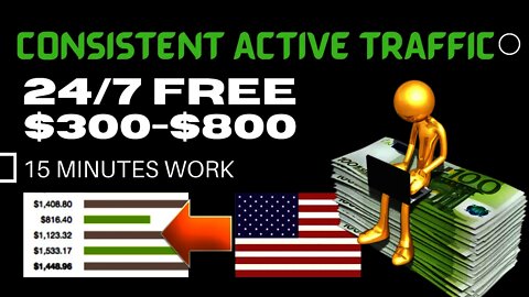 NEVER SHARED! Earn $300 - $800 On ClickBank With No Skills & Money, FREE TRAFFIC