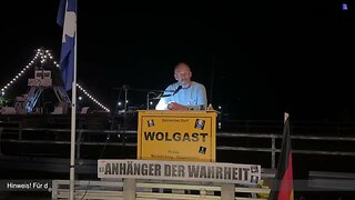 Wolgast - Stefan - Abschließende Worte und Beendigung der Versammlung 12-09-2023