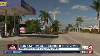 Gas station card skimmer recovered in SWFL