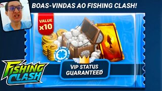 Pacote de Boas Vindas ao | Fishing Clash