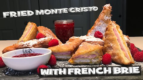 Fried Monte Cristo | Homemade Raspberry Jam Recipe