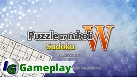 Puzzle by Nikoli W Sudoku Gameplay on Xbox