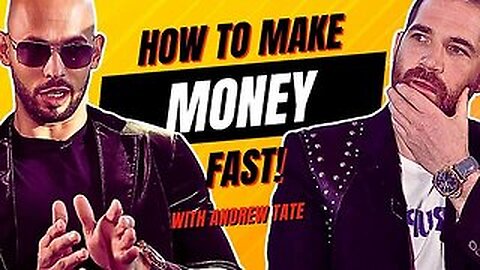 Andrew Tate tells the secret way on "How to get rich FAST in 2024 and 2025".