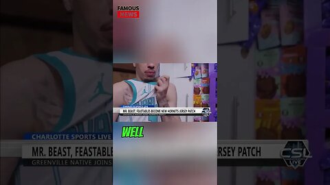 Mr. Beast's Feastables Takeover: NBA Sponsorship with Charlotte Hornets Revealed | Famous News