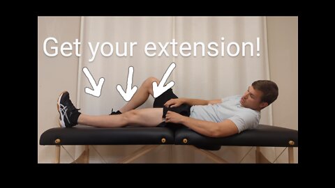 Work On Knee Extension After a Total Knee Replacement With This Simple Exercise