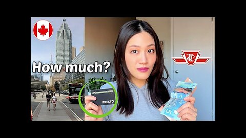 This is how much I spend on transportation in Toronto Canada | Living in Canada
