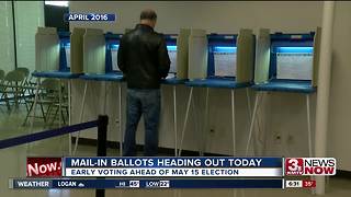Mail-in ballots heading out for primary