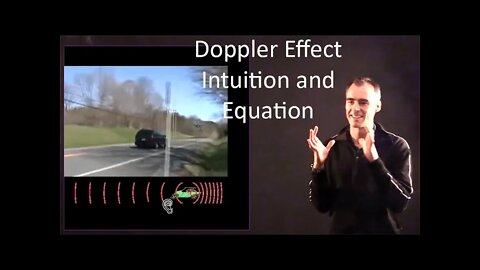 Doppler Effect Intuition and Equation