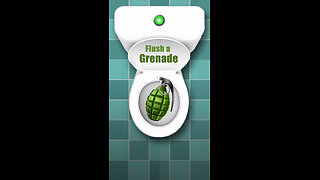 🚽 Grenade Flush - What Happens if You Flush a Grenade Down The Toilet