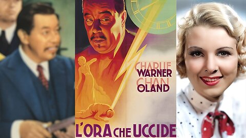 L 'ORA CHE UCCIDE (1936) Warner Oland, Rosina Lawrence | Mistero | Bianco e nero