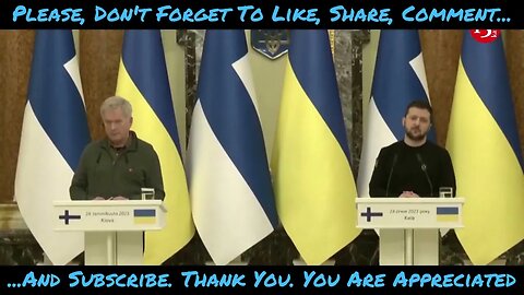 Finnish president visits Ukraine, holds joint news conference with Zelenskiy