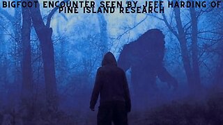 Bigfoot Encounter Seen By Jeff Harding of Pine Island Research