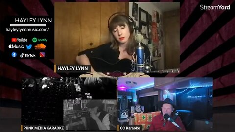 interview and live performancewith hayley Lynn