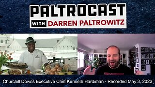 Churchill Downs Executive Chef Kenneth Hardiman interview with Darren Paltrowitz