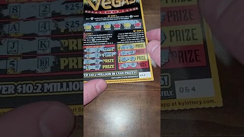 Good Winning Scratch Off Ticket! #shorts #lottery