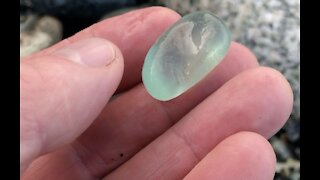 Marrowstone Point Beach agate and sea glass hunt 11.2.20