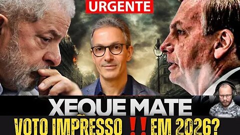 "Voto impresso‼️ o xeque-mate que pode mudar o jogo político em 2026"