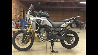 HONDA AFRICA TWIN Touratech Crash Bar Install