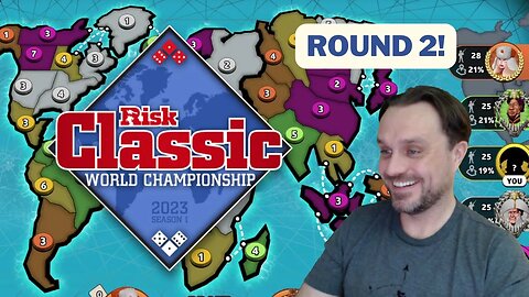 Risk Classic World Championships - Round Two Official Game - 2023 S1